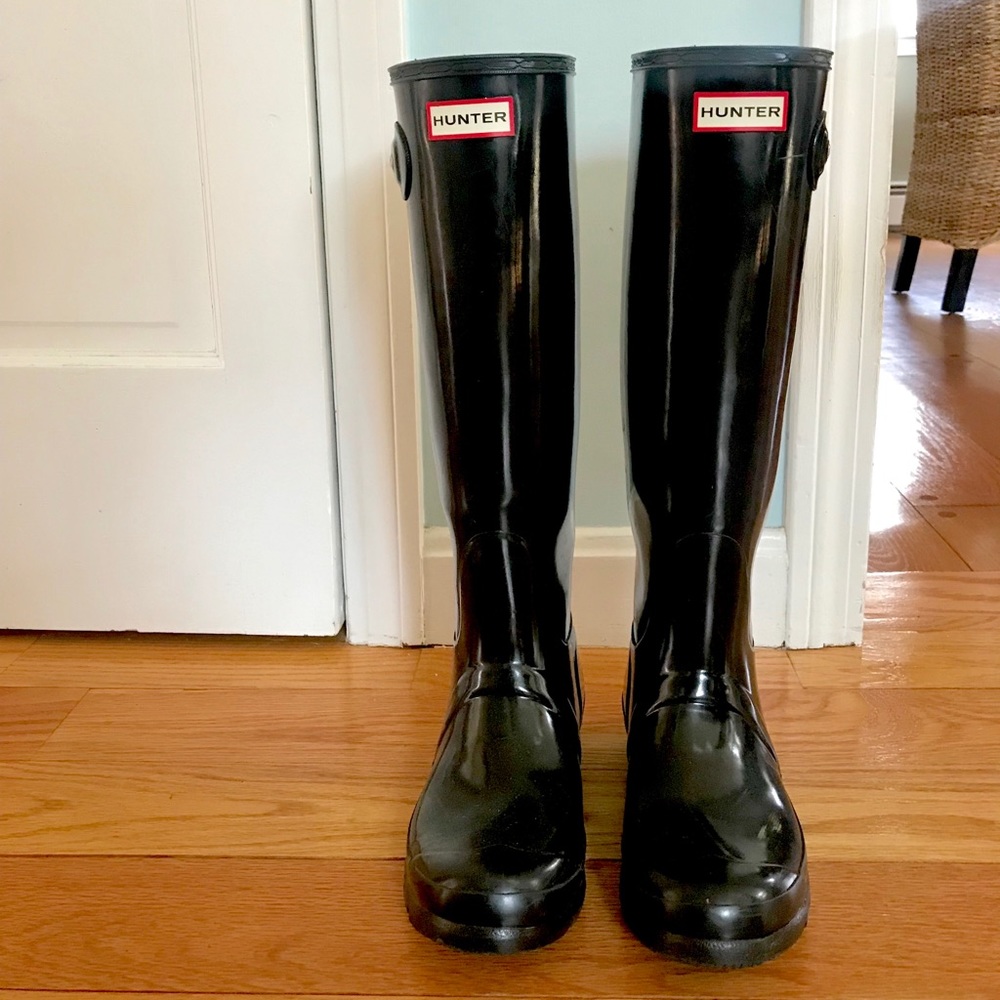 Black Hunter Boots